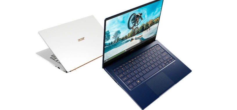 Acer presenta el Swift 5 2019 de 14 pulgadas con i7-1065G7, MX 250 y 990 gramos