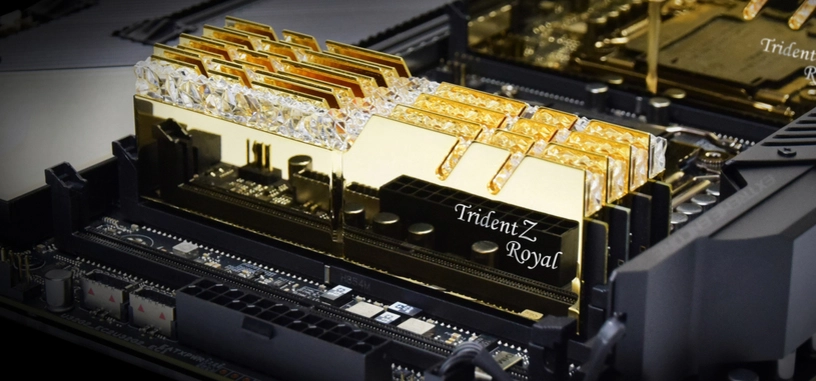 G.Skill presenta nuevos módulos Trident Z Royal de 4000 MHz y 4300 MHz