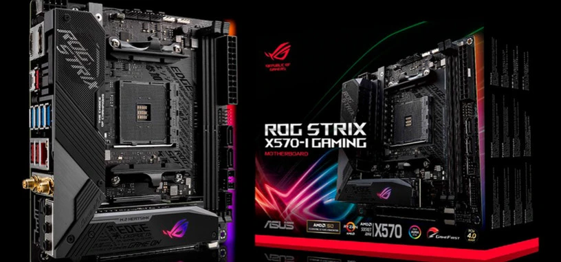 ASUS presenta la ROG Strix X570-I para procesadores Ryzen 3000