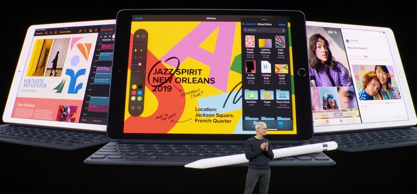 Apple anuncia el iPad 2019, más pantalla por 329 dólares