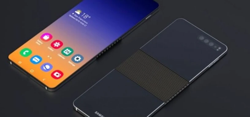 El próximo móvil de pantalla plegable de Samsung será tipo concha