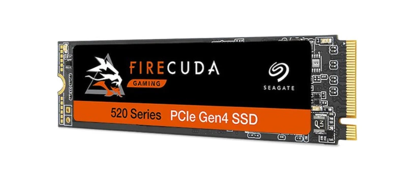 Seagate anuncia la serie FireCuda 520 de SSD de tipo PCIe 4.0 de hasta 5000 MB/s