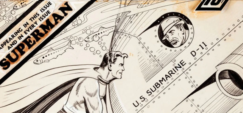 El diseño de portada de un cómic de Superman es subastado por 286.000 $