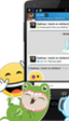 BlackBerry añade 'stickers' a su servicio de mensajería BBM