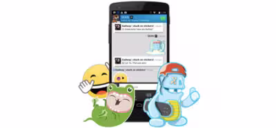 BlackBerry añade 'stickers' a su servicio de mensajería BBM