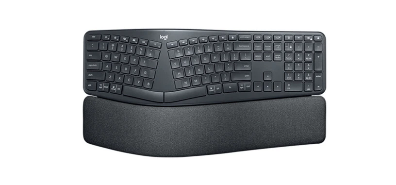 Logitech presenta el teclado ERGO K860, ergonómico y silencioso
