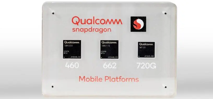 Qualcomm anuncia los procesadores Snapdragon 460, 662 y 720G