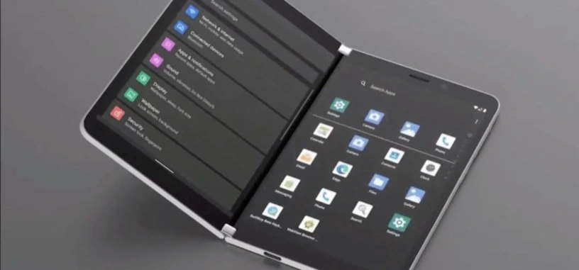 Aquí puedes ver en acción el Android del Surface Duo que prepara Microsoft