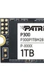 Patriot presenta la serie P300 de SSD de tipo PCIe