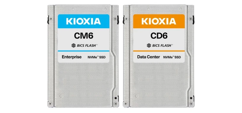 Kioxia anuncia nuevos SSD de tipo PCIe 4.0 que alcanzan los 6.9 GB/s y son de hasta 30 TB