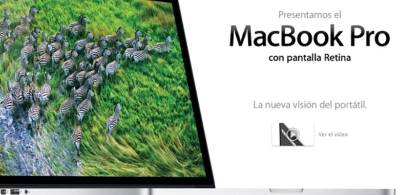 Apple presenta el MacBook Pro con pantalla Retina, iOS6 y OS X Mountain Lion