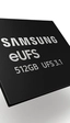 Samsung comienza la producción de eUFS 3.1 de 512 GB para móviles