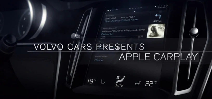 Volvo presenta un vídeo promocional de Apple CarPlay