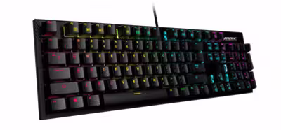 Gigabyte presenta el teclado Aorus K1