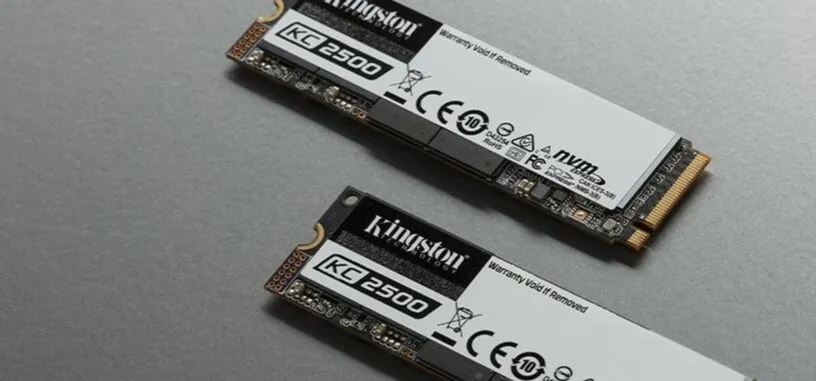Kingston anuncia la serie KC2500 de SSD de tipo PCIe