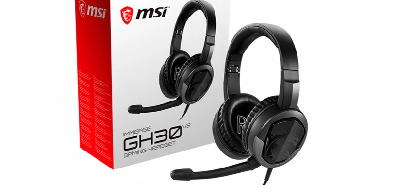 MSI presenta los auriculares Immerse GH30 v2