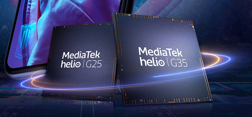 Mediatek tiene dos nuevos SoC económicos orientados a juegos, los Helio G25 y Helio G35