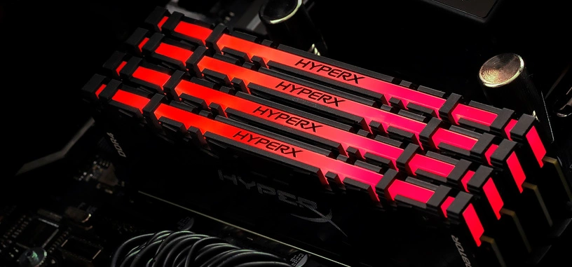 HyperX anuncia nuevos kits de DDR4 de hasta 4800 MHz de las series Fury y Predator