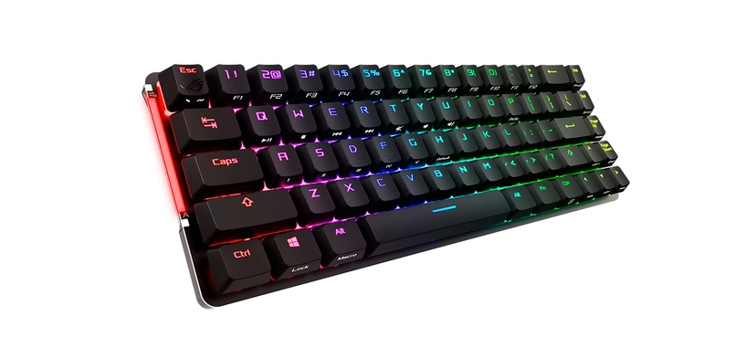 ASUS pone a la venta el ROG Falchion, teclado inalámbrico mecánico ultracompacto