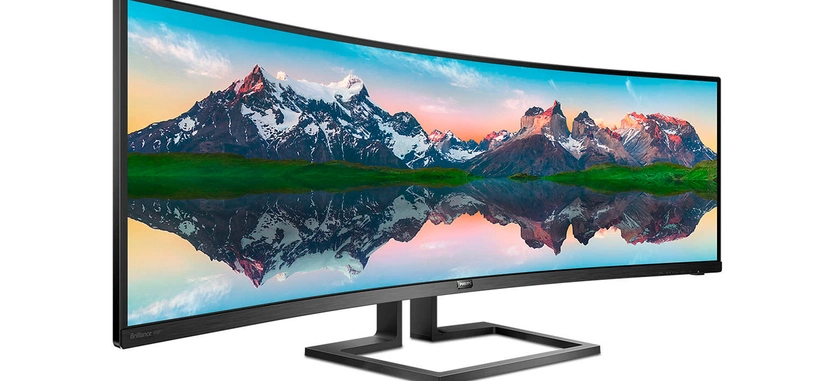 Philips anuncia el 498P9, monitor curvo 1800 R con resolución 5120×1440 y 70 Hz