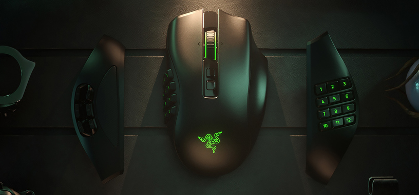 Razer anuncia el Naga Pro, Bluetooth con paneles laterales intercambiables
