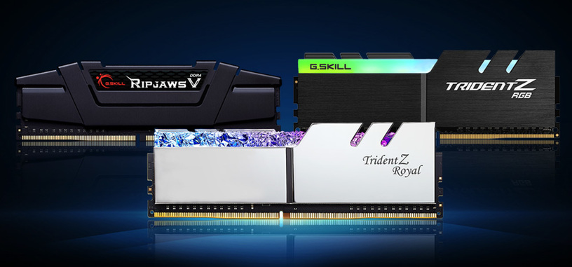 G.Skill anuncia nuevos módulos de memoria DDR4 de 4000 y 4400 MHz y CL 16