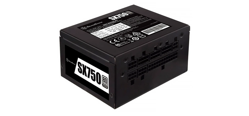 SilverStone presenta la fuente SX750 en formato SFX con 80 PLUS Platinum