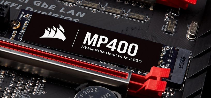 Corsair anuncia la serie MP400 de SSD de tipo PCIe 3.0 x4