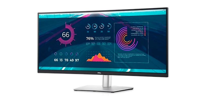 Dell presenta el monitor P3421W, panorámico curvo 3800 R de 34″