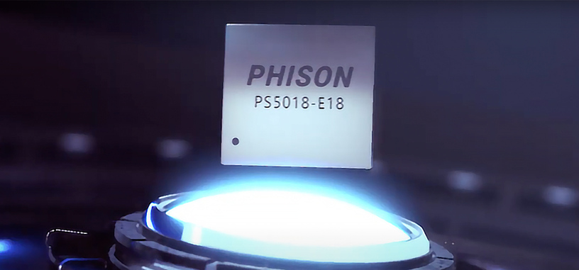 Phison anuncia el controlador PS5018-E18 de PCIe 4.0 con NVMe 1.4 y hasta 7.4 GB/s