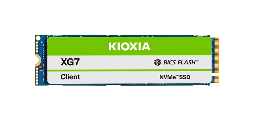 Kioxia anuncia la serie XG7 de SSD de tipo PCIe 4.0