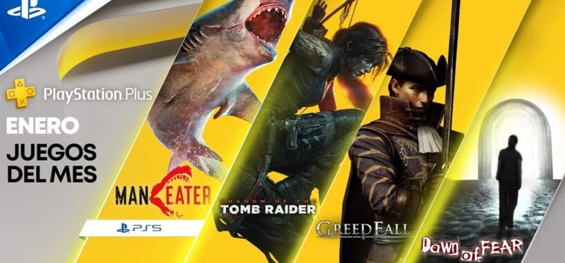 Los juegos gratis de PS Plus de enero incluyen 'Shadow of the Tomb Raider'