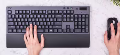 Thermaltake presenta el teclado mecánico W1 WIRELESS