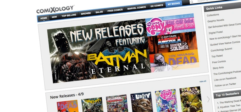 Amazon adquiere la tienda digital de cómics comiXology