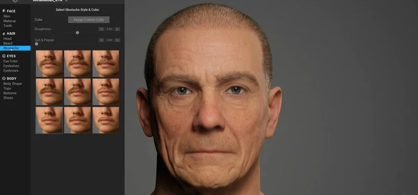 Unreal presenta MetaHuman, la herramienta para crear modelos humanos digitales en Unreal Engine