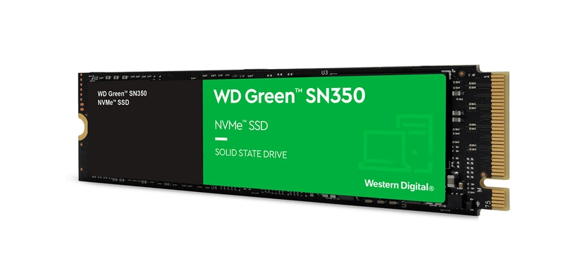 Western Digital presenta la serie WD Green SN350 de SSD tipo PCIe