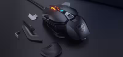 Cougar presenta el ratón DualBlader totalmente ajustable