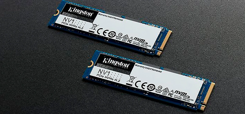 Kingston presenta la serie económica NV1 de SSD tipo PCIe 3.0