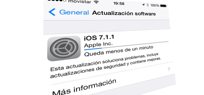 Apple libera iOS 7.1.1 con mejoras al lector de huellas y el teclado