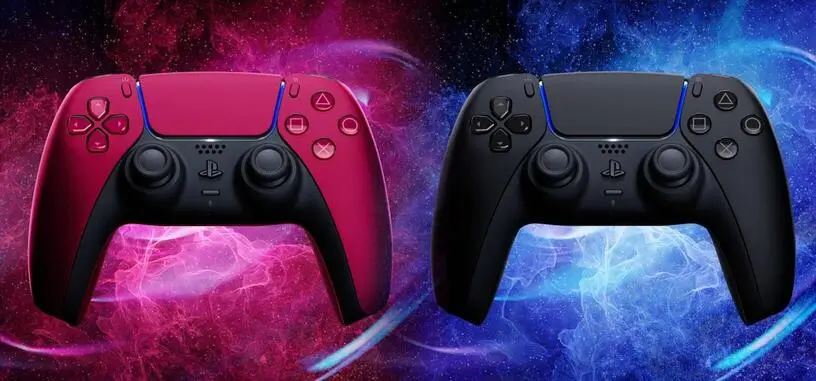 'Rojo cósmico' y 'negro medianoche' son los dos nuevos colores para el mando DualSense de PS5
