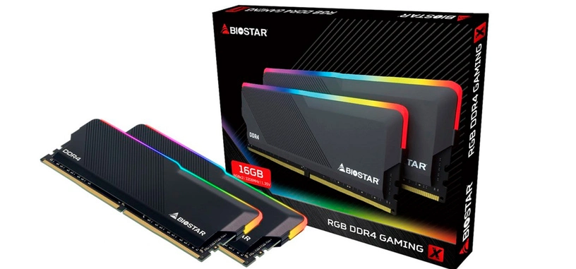 BIOSTAR anuncia la serie Gaming X de memoria DDR4 de 3200 y 3600 MHz