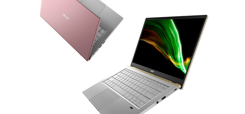 Acer anuncia el Swift X, un interesante ultraportátil con un Ryzen 7 5800U y una RTX 3050 Ti