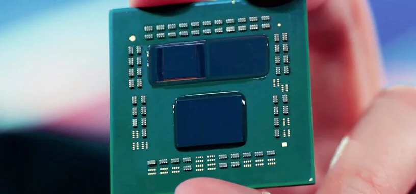 AMD avanza en su tecnología de apilamiento de chips mostrando su diseño V-Cache 3D