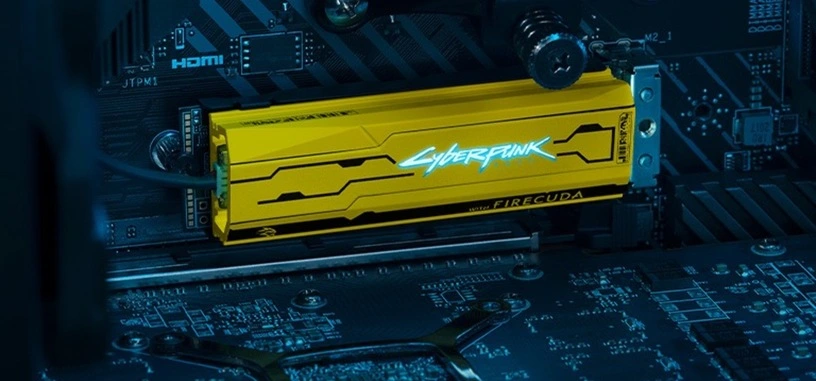 Seagate anuncia una edición limitada 'Cyberpunk 2077' del FireCuda 520