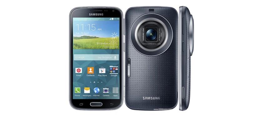 Samsung presenta su nuevo smartphone/cámara Galaxy K Zoom