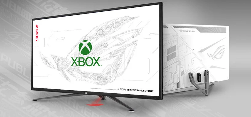 ASUS anuncia una versión del ROG Strix XG43UQ (4K y 144 Hz, HDMI 2.1) para usar con la Xbox