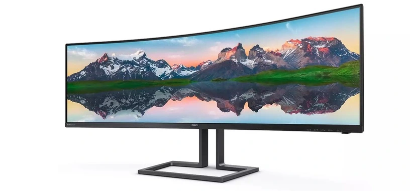 Philips anuncia el monitor Brilliance 498P9Z, panorámico 5K de 165 Hz