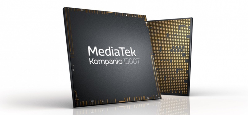 MediaTek anuncia el procesador Kompanio 1300T para tabletas y