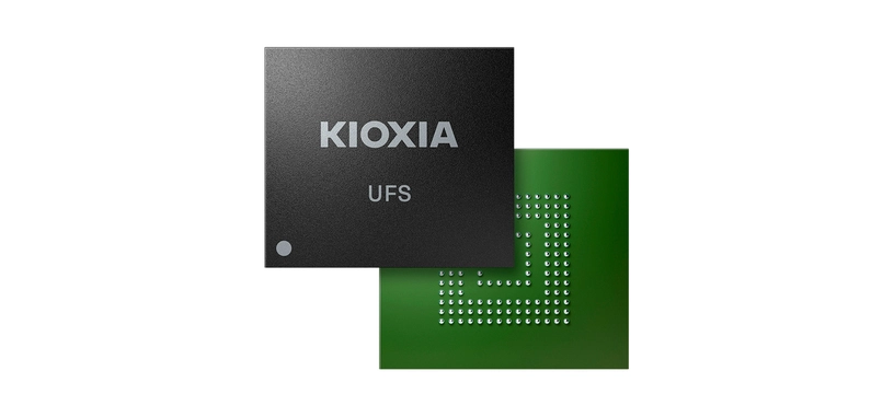 Kioxia tiene lista su nueva memoria UFS 3.1 de 256 GB y 512 GB de alta velocidad