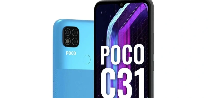 POCO expande su catálogo con el móvil gama baja C31